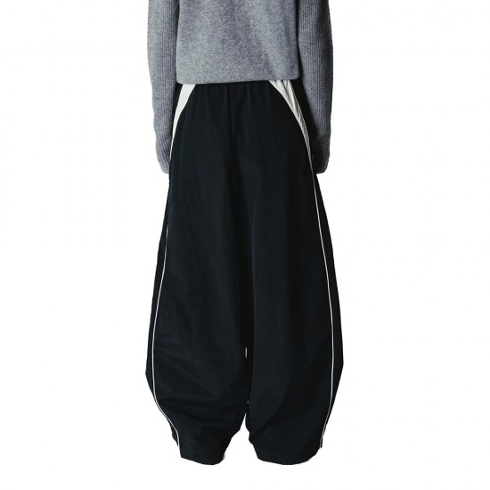 WOODBIRD WBPoke Sport Pants BLACK-OFF WHITE FEMALE WOODBIRD WBPoke Sport Pants BLACK-OFF WHITE FEMALE