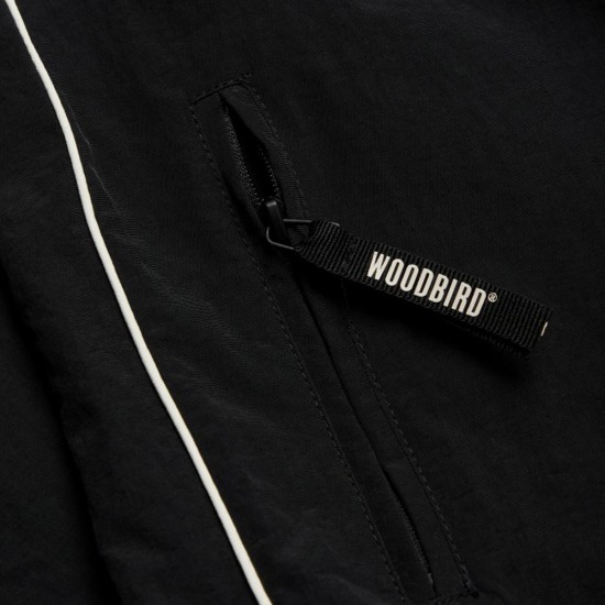 WOODBIRD WBPoke Sport Pants BLACK-OFF WHITE FEMALE WOODBIRD WBPoke Sport Pants BLACK-OFF WHITE FEMALE