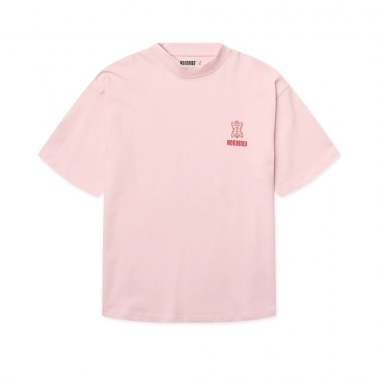 WOODBIRD WBBalo Tiger Tee VIOLET FEMALE WOODBIRD WBBalo Tiger Tee VIOLET FEMALE