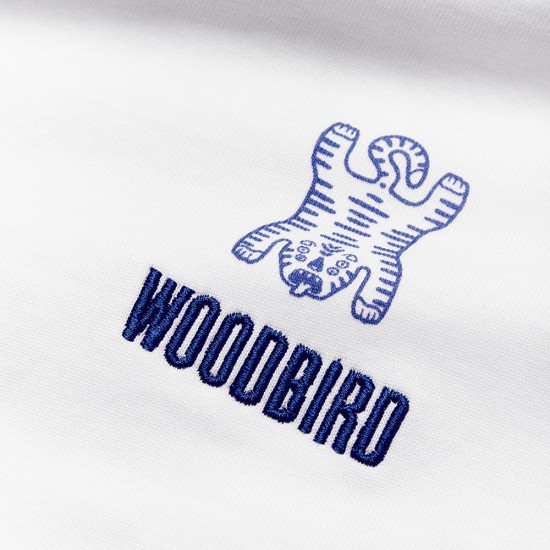 WOODBIRD WBBalo Tiger Tee WHITE FEMALE WOODBIRD WBBalo Tiger Tee WHITE FEMALE