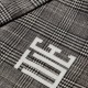 WOODBIRD WBYun Check Blazer BLACK-GREY FEMALE