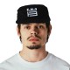 WOODBIRD WBYin Pillbox Cap BLACK
