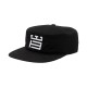 WOODBIRD WBYin Pillbox Cap BLACK