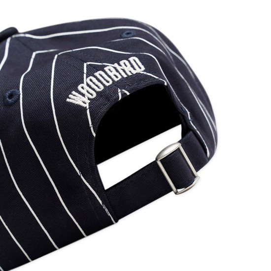 WOODBIRD WBChuck Stripe HK Cap NAVY-WHITE