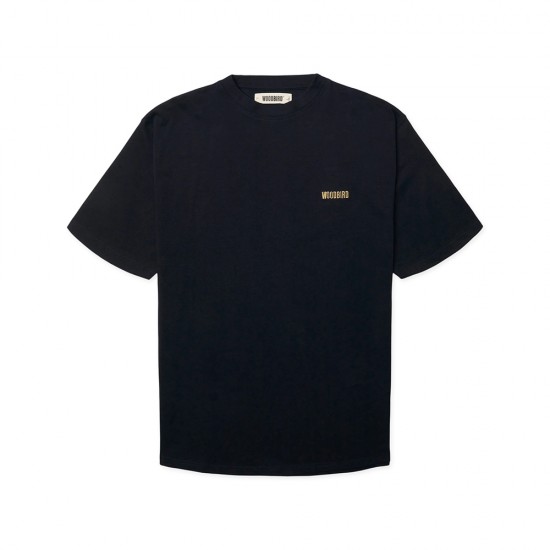 WOODBIRD WBBaine Cook Tee DARK NAVY WOODBIRD WBBaine Cook Tee DARK NAVY