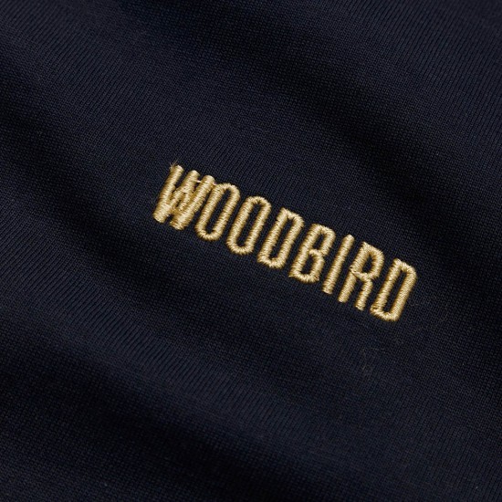 WOODBIRD WBBaine Cook Tee DARK NAVY WOODBIRD WBBaine Cook Tee DARK NAVY