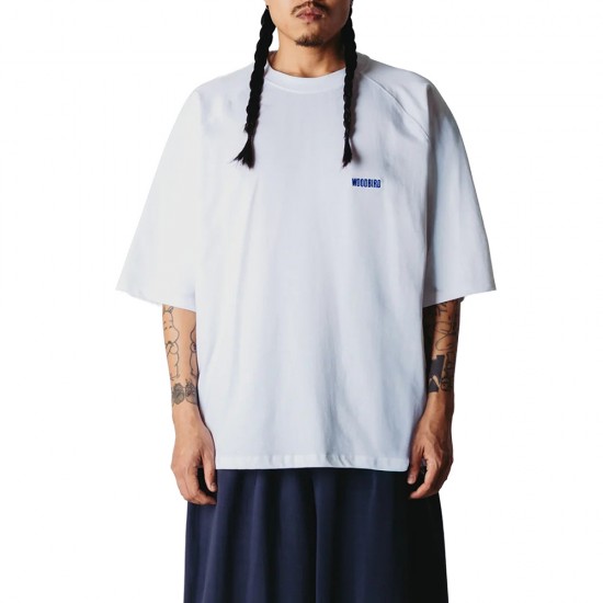 WOODBIRD WBBlake HK Home Tee WHITE WOODBIRD WBBlake HK Home Tee WHITE