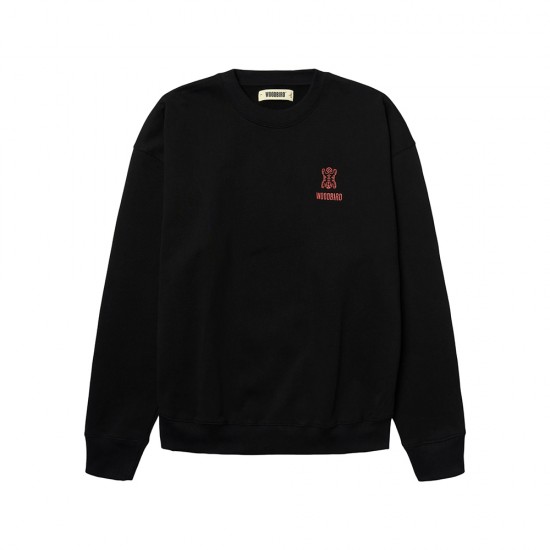 WOODBIRD WBDuke Tiger Crew BLACK