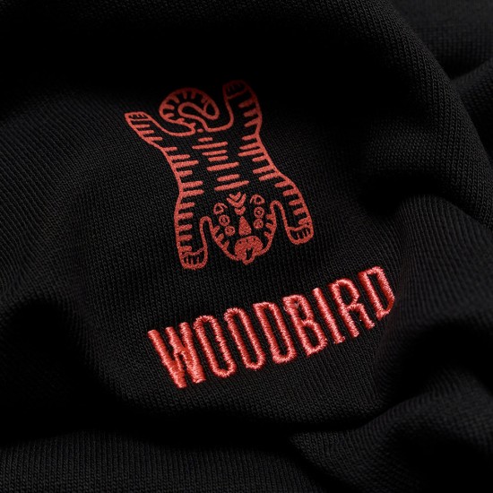 WOODBIRD WBDuke Tiger Crew BLACK