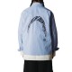 WOODBIRD WBBuzo Warp Stripe Shirt BLUE-WHITE