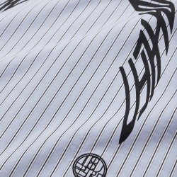 WOODBIRD WBBuzo Warp Stripe Shirt BLUE-WHITE