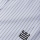 WOODBIRD WBBuzo Warp Stripe Shirt BLUE-WHITE