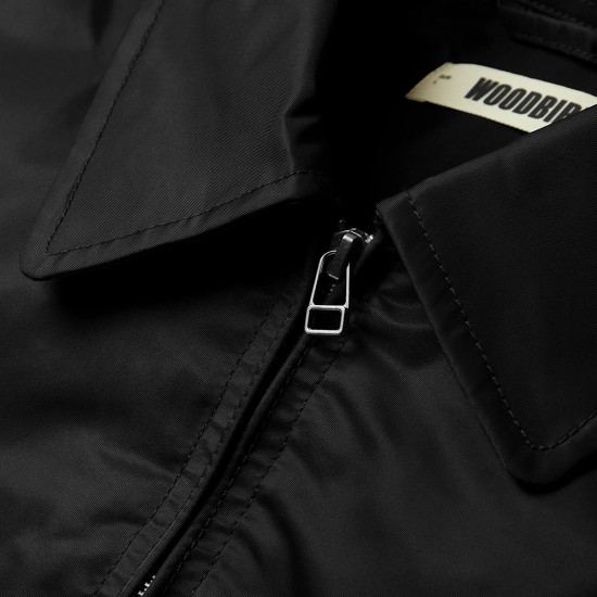 WOODBIRD WBOsamu Bomber Jacket BLACK WOODBIRD WBOsamu Bomber Jacket BLACK