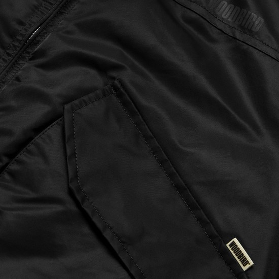 WOODBIRD WBOsamu Bomber Jacket BLACK WOODBIRD WBOsamu Bomber Jacket BLACK