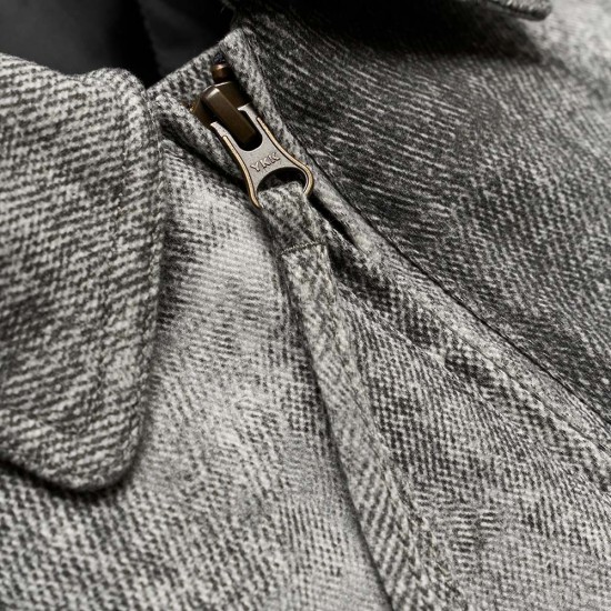 WOODBIRD WBBao Printed Jacket GREY-BLACK WOODBIRD WBBao Printed Jacket GREY-BLACK