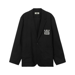 WOODBIRD WBGing Guan Blazer BLACK