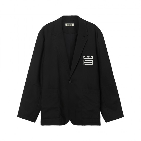 WOODBIRD WBGing Guan Blazer BLACK