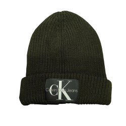 CALVIN KLEIN MONOLOGO PATCH BEANIE