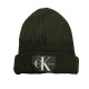 CALVIN KLEIN MONOLOGO PATCH BEANIE CALVIN KLEIN MONOLOGO PATCH BEANIE