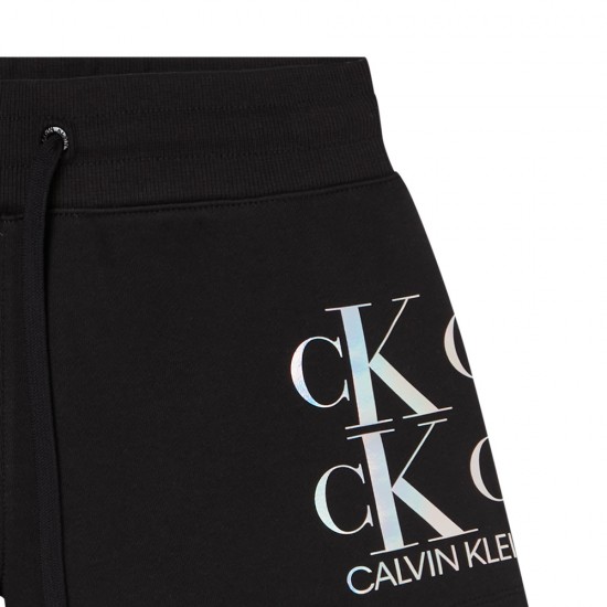 CALVIN KLEIN SHINE LOGO KNIT SHORT ΣΟΡΤΣ ΓΥΝΑΙΚΑ