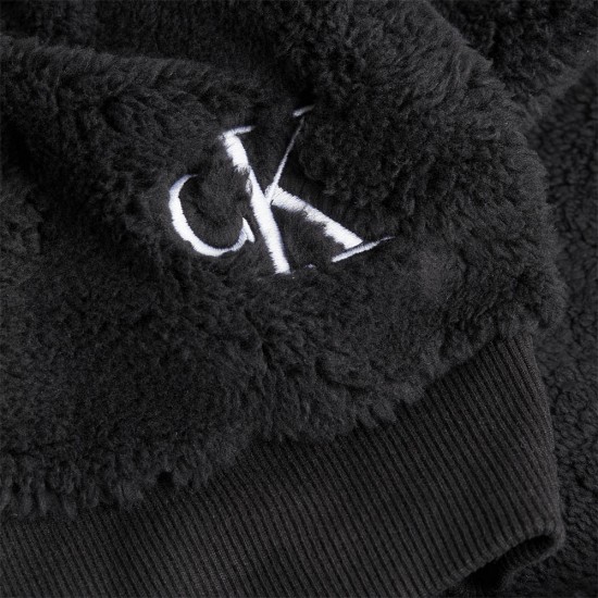 CALVIN KLEIN FLUFFY CROPPED HOODIE ΓΥΝΑΙΚΕΙΟ CALVIN KLEIN FLUFFY CROPPED HOODIE ΓΥΝΑΙΚΕΙΟ