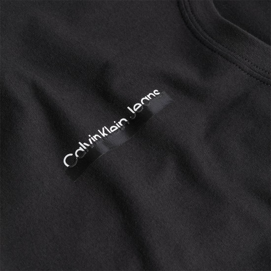 CALVIN KLEIN INSTIT SHINE BLOCKING BACK TEE CALVIN KLEIN INSTIT SHINE BLOCKING BACK TEE