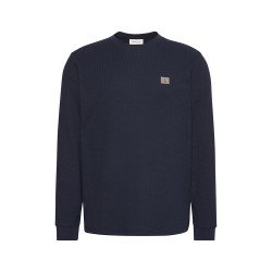 CALVIN KLEIN LS WAFFLE BADGE CREWNK TEE ΑΝΔΡΙΚΟ