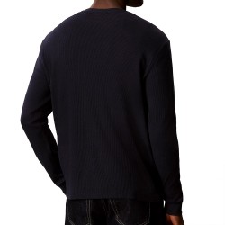 CALVIN KLEIN LS WAFFLE BADGE CREWNK TEE ΑΝΔΡΙΚΟ
