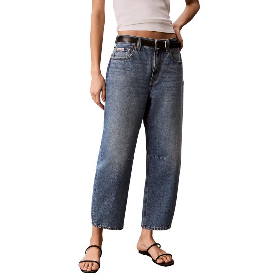 CALVIN KLEIN CROPPED BARREL JEAN TINTED AIRWAY