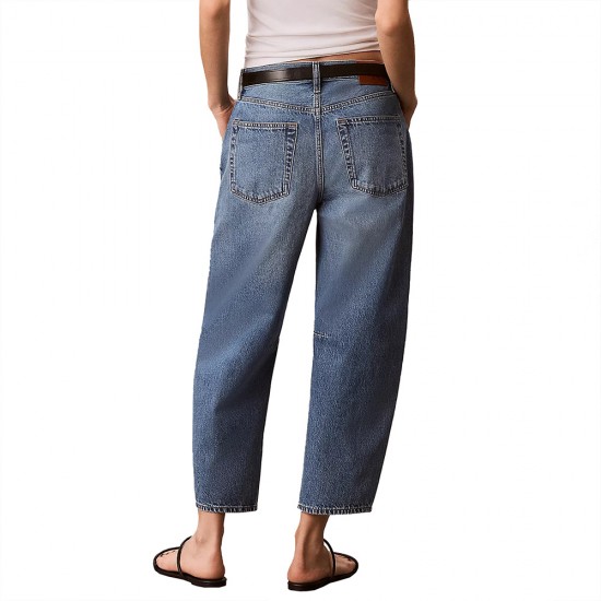 CALVIN KLEIN CROPPED BARREL JEAN TINTED AIRWAY