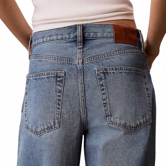 CALVIN KLEIN CROPPED BARREL JEAN TINTED AIRWAY