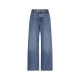 CALVIN KLEIN LOW RISE BAGGY BLUE RODEO DENIM WOMAN