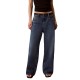 CALVIN KLEIN LOW RISE BAGGY BLUE RODEO DENIM WOMAN