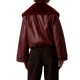 CALVIN KLEIN FAUX LEATHER SHORT FILLED BOMBER ΓΥΝ