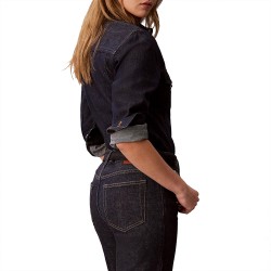 CALVIN KLEIN TRUCKER SHIRT FOREVER INDIGO ΓΥΝΑΙΚ