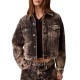CALVIN KLEIN 90S TRUCKER JACKET BLACK TOBACCO