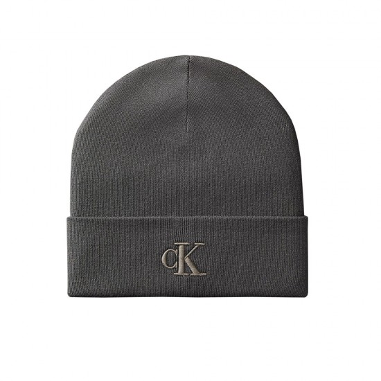 CALVIN KLEIN CK FINE RIB BEANIE CALVIN KLEIN CK FINE RIB BEANIE