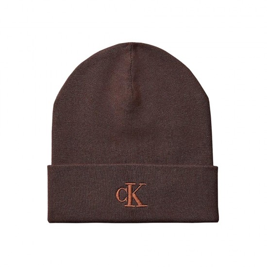 CALVIN KLEIN CK FINE RIB BEANIE CALVIN KLEIN CK FINE RIB BEANIE