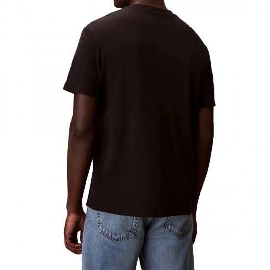 CALVIN KLEIN SS WAFFLE BADGE CREWNK TEE ΑΝΔΡΑΣ