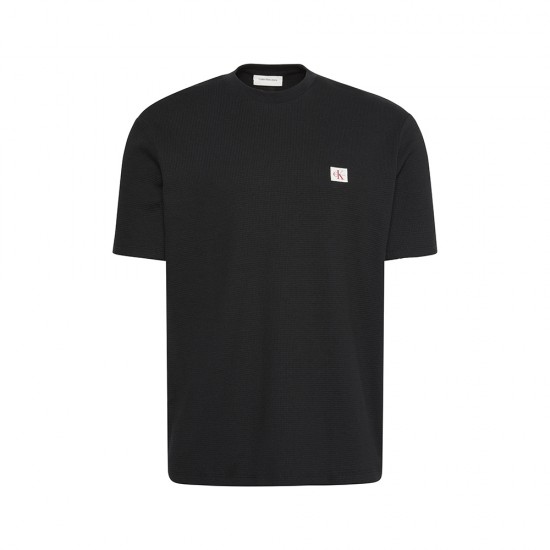 CALVIN KLEIN SS WAFFLE BADGE CREWNK TEE ΑΝΔΡΑΣ