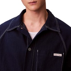 CALVIN KLEIN DARTED WORKWEAR JACKET SHURIKEN