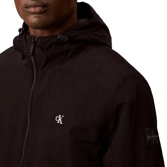 CALVIN KLEIN LS PADDED NYLON HOODED HARRINGTON ΑΝ CALVIN KLEIN LS PADDED NYLON HOODED HARRINGTON ΑΝ