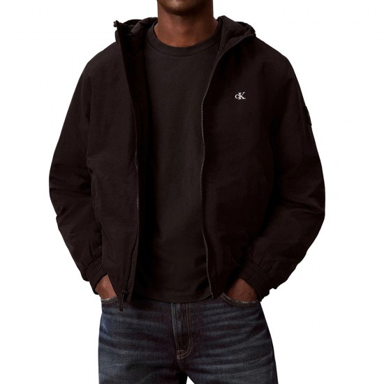 CALVIN KLEIN LS PADDED NYLON HOODED HARRINGTON ΑΝ CALVIN KLEIN LS PADDED NYLON HOODED HARRINGTON ΑΝ
