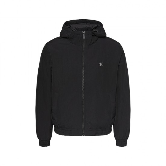 CALVIN KLEIN LS PADDED NYLON HOODED HARRINGTON ΑΝ CALVIN KLEIN LS PADDED NYLON HOODED HARRINGTON ΑΝ