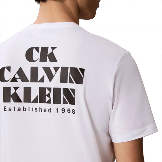 CALVIN KLEIN SS 30s EU CK RESORT GRAPHIC TEE ΑΝΔ
