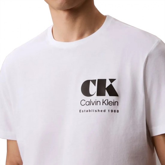 CALVIN KLEIN SS 30s EU CK RESORT GRAPHIC TEE ΑΝΔ