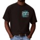 CALVIN KLEIN SS RLXD 16S CALVIN RSRT PALM GRA TEE