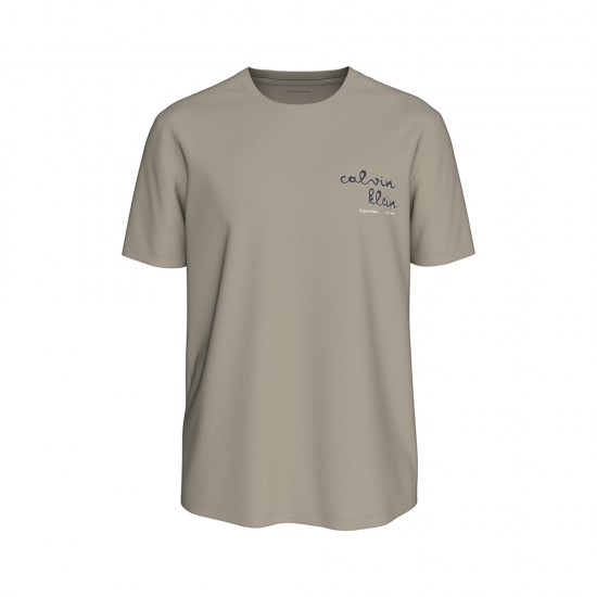 CALVIN KLEIN SS 30S EU CK TRVL LINES SEASONAL TEE