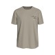 CALVIN KLEIN SS 30S EU CK TRVL LINES SEASONAL TEE