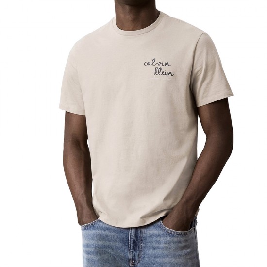 CALVIN KLEIN SS 30S EU CK TRVL LINES SEASONAL TEE